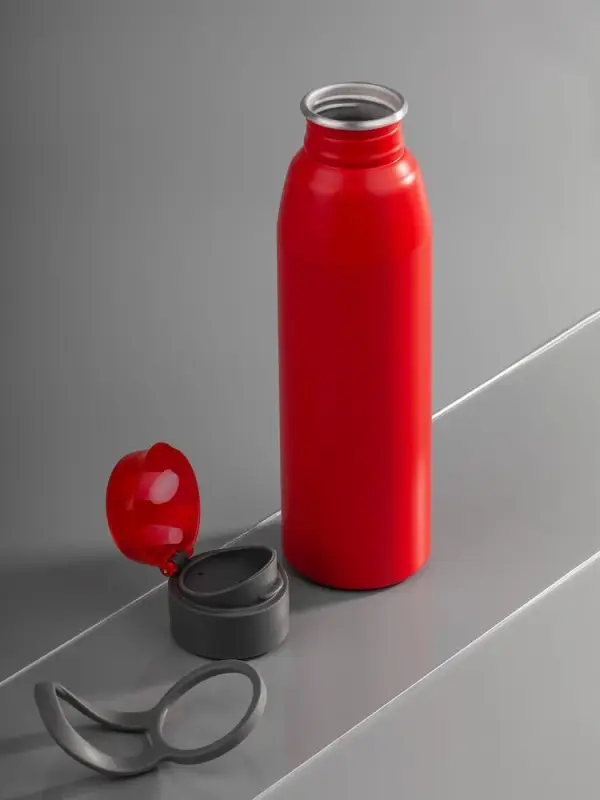 Бутылка для воды Billy Gym, матовая красная Бутылка для воды Billy Gym, матовая красная