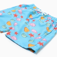 Купальные трусы детские MINAKU "Ракушки" рост 158-164 см