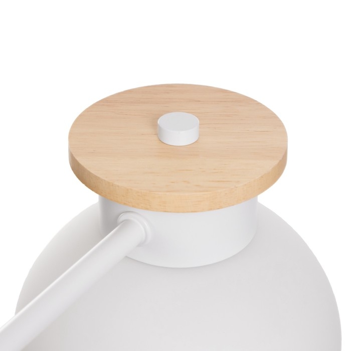 Люстра Люстра "Паула" 5х60Вт Е27 Белый, дерево 58х58х30см