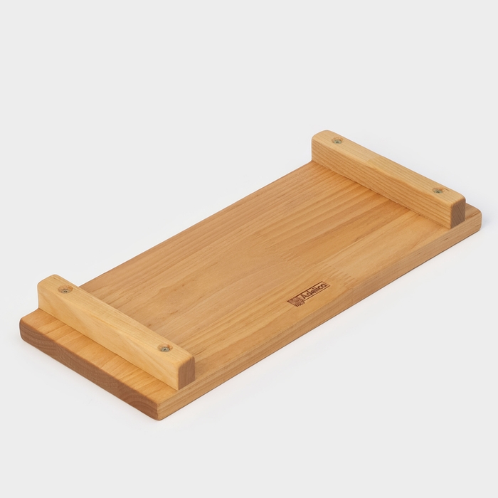 Блюдо для подачи на ножках Adelica &laquo;Евразия&raquo;, для суши и роллов, 35&times;15&times;5,5 см, массив берёзы