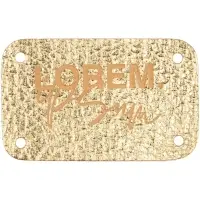 Лейбл Corolla Metal, S, золотой Лейбл Corolla Metal, S, золотой