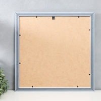 Фоторамка пластик "МИРАМ" 40х40 см белый (пластиковый экран)