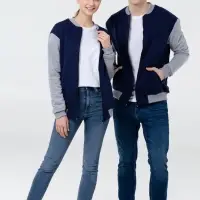 Бомбер College бордовый, размер XS