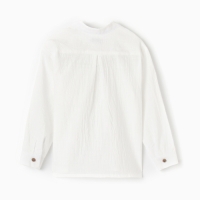 Рубашка для мальчика MINAKU цвет белый, рост 152 см