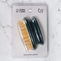 Щётка - массажёр для мытья головы, 10 &times; 6 &times; 6,2 см, в блистере, цвет МИКС