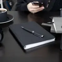 Ручка шариковая Broad Ring Soft Touch, темно-синяя