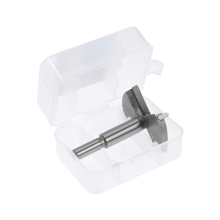 Сверло Форстнера ТУНДРА, твердосплавные пластины, цилиндрический хвостовик, 60 мм Сверло Форстнера ТУНДРА, твердосплавные пластины, цилиндрический хвостовик, 60 мм