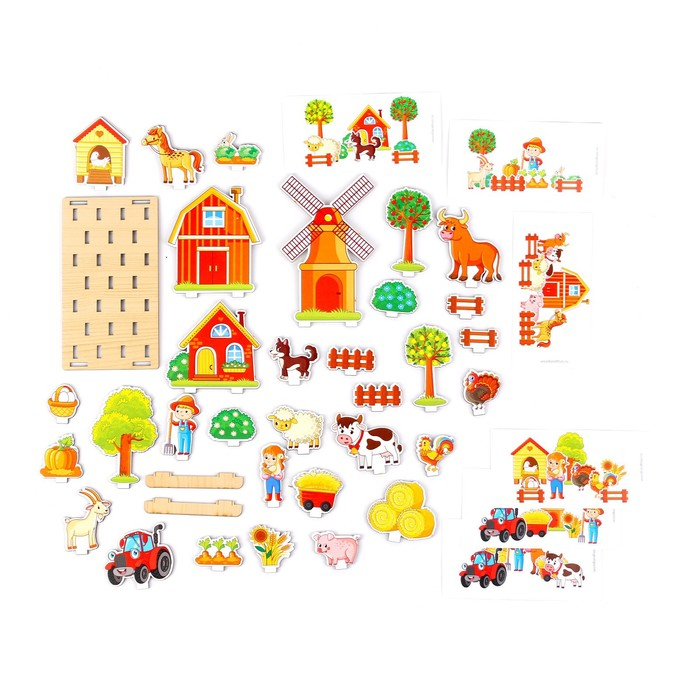 Настольная игра «Панорама. Ферма» Настольная игра «Панорама. Ферма»