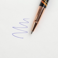 Ручка металл с колпачком &laquo;Россия как искусство&raquo;, фурнитура золото