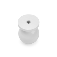 Ручка кнопка CAPPIO RK146, d=20 мм, цвет белый Ручка кнопка CAPPIO RK146, d=20 мм, цвет белый