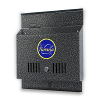 Ящик почтовый с замком, горизонтальный «Широкий», серебристый Ящик почтовый с замком, горизонтальный «Широкий», серебристый