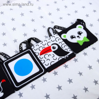 Книжка-бортик развивающая по методике Г. Домана &laquo;Я изучаю цвета&raquo;