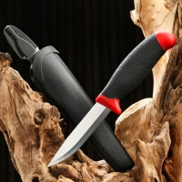 Нож туристический "Урал" 21см, клинок 98мм/1,8мм, красный Нож туристический "Урал" 21см, клинок 98мм/1,8мм, красный