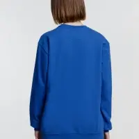 Свитшот унисекс Columbia, ярко-синий, размер XL