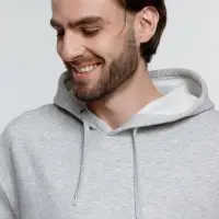 Худи унисекс Phoenix, серый меланж, размер XXL