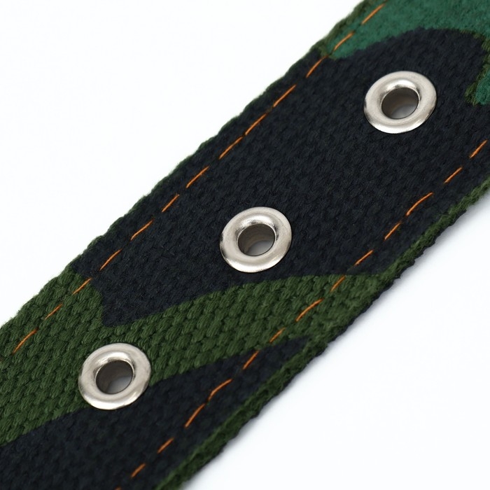 Ошейник брезентовый двухслойный Ошейник брезентовый двухслойный "Камуфляж", 72 х 3,5 см