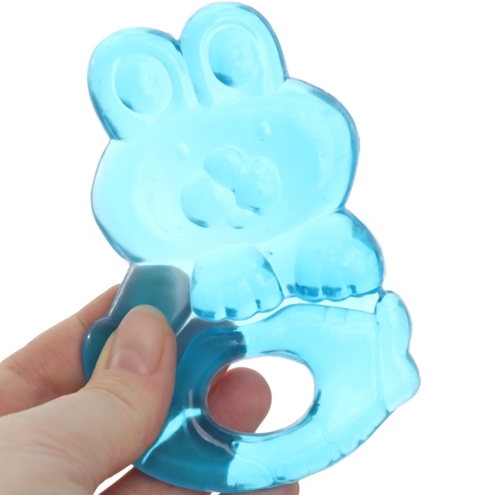 Прорезыватель охлаждающий с водой «Зайчик», цвет МИКС, Крошка Я Прорезыватель охлаждающий с водой «Зайчик», цвет МИКС, Крошка Я