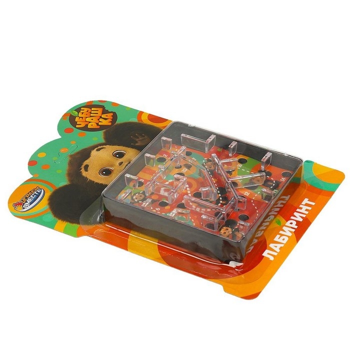 Логическая игра лабиринт &laquo;Чебурашка&raquo;, 14,7 &times; 20,7 &times; 2 см