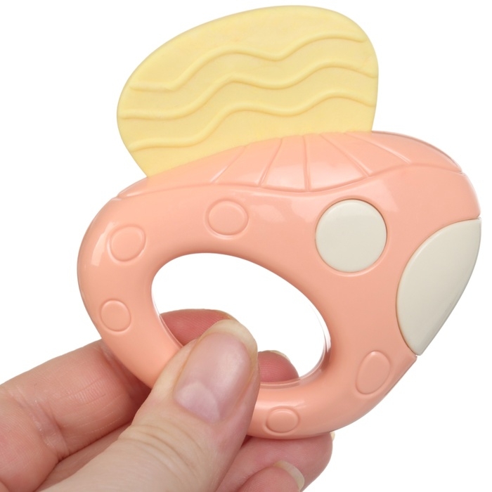 Погремушка с прорезывателем «Овощной МИКС, Крошка Я: Грибочек», цвет МИКС, Крошка Я Погремушка с прорезывателем «Овощной МИКС, Крошка Я: Грибочек», цвет МИКС, Крошка Я