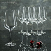 Набор бокалов для вина &laquo;Сандра&raquo;, 550 мл, 6 шт