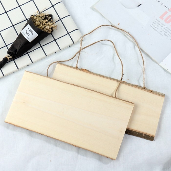 Доска деревянная для рисования и записей, 25 &times; 12 &times; 1 см, набор мелков, губка