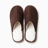 Тапочки мужские размер 42-43, цвет коричневый Тапочки мужские размер 42-43, цвет коричневый