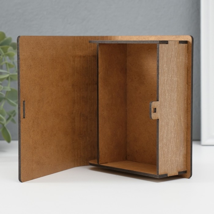 Копилка-шкатулка "Правильное направление" 14х12х5 см МИКС