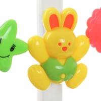 Растяжка на коляску/кроватку «Зайчики», 3 игрушки, Крошка Я Растяжка на коляску/кроватку «Зайчики», 3 игрушки, Крошка Я