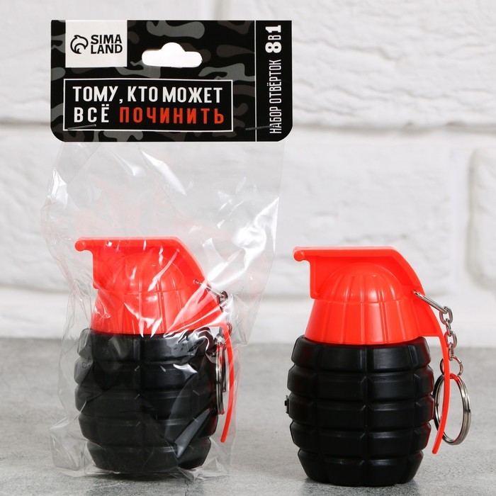 Подарочный набор отверток &laquo;Тому, кто может все починить&raquo;, 8 в 1