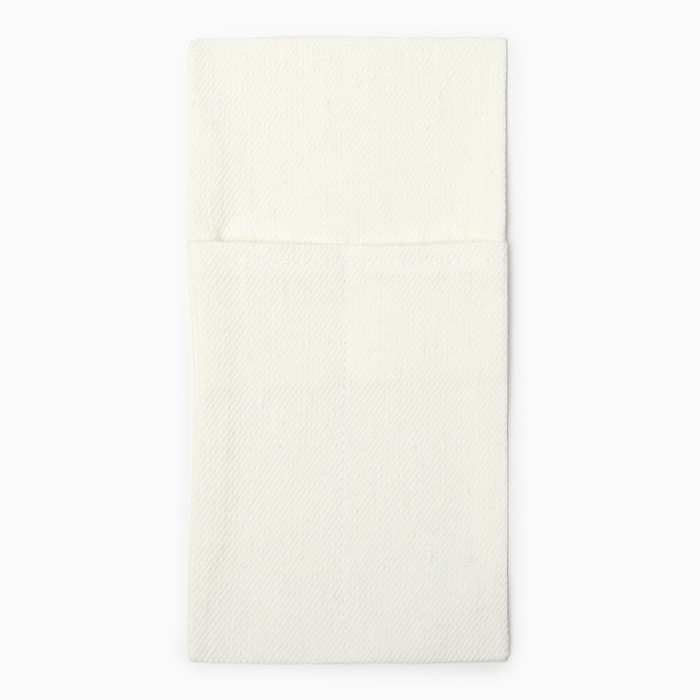 Набор конвертов для приборов Home collection-2 шт, 22х10см, белый, 100%лён
