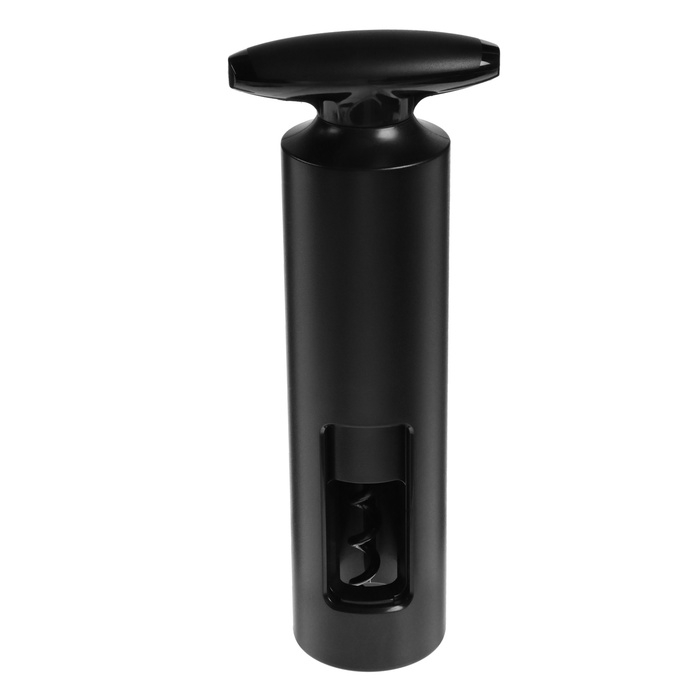 Штопор для вина Luazon, резак для фольги, черный Штопор для вина Luazon, резак для фольги, черный