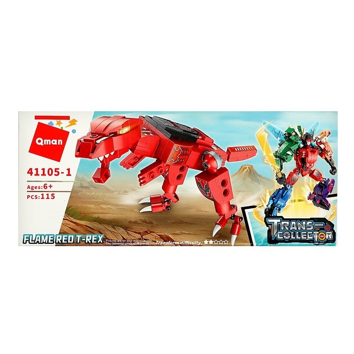 Конструктор Динобот &laquo;Вождь Тираннозавр&raquo;, 6 видов, МИКС