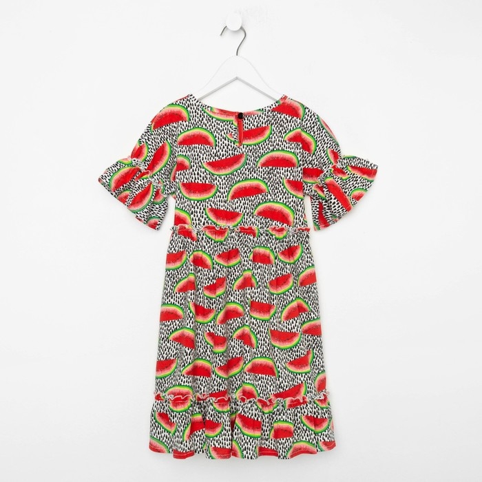 Платье для девочки, цвет серый, рост 116 см