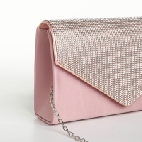 Сумка-клатч на магните, цвет розовый Сумка-клатч на магните, цвет розовый