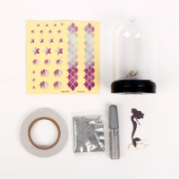 Набор для творчества &laquo;Создай ночник: русалочка&raquo;, с декором, 3+