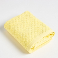 Полотенце махровое Love Life &laquo;Минимализм&raquo; 50х80 см, жёлтый, 100% хл, 500 гр/м2