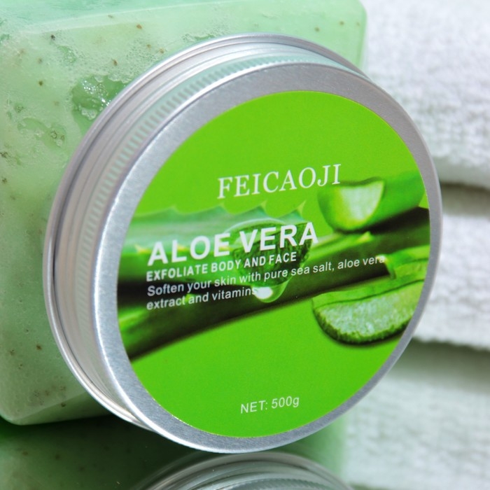 Крем-Скраб для тела обновляющий с алоэ вера 500 мл Крем-Скраб для тела обновляющий с алоэ вера 500 мл