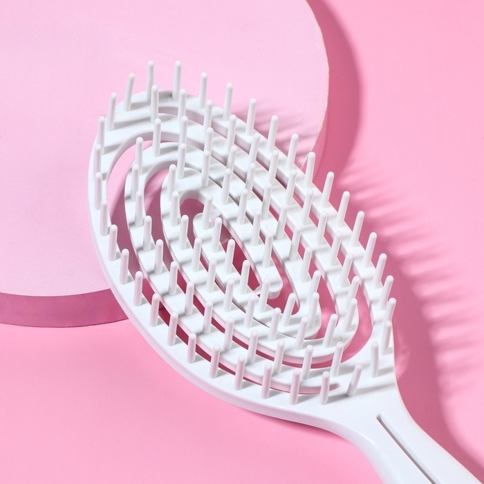 Расчёска массажная, вентилируемая, 7 × 23,5 см, цвет МИКС Расчёска массажная, вентилируемая, 7 × 23,5 см, цвет МИКС