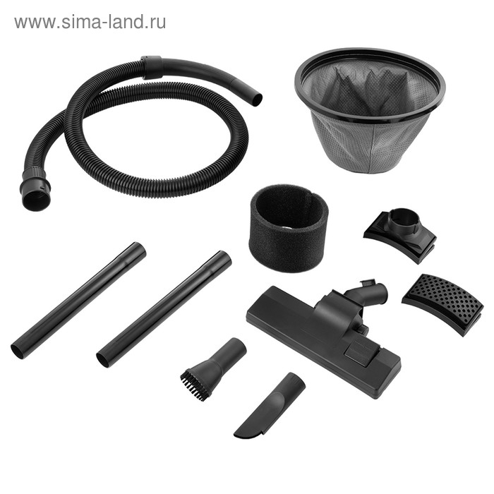 Пылесос Kitfort КТ-548, 1000 Вт, 20 л, шнур 6.8 м, серебристо-голубой Пылесос Kitfort КТ-548, 1000 Вт, 20 л, шнур 6.8 м, серебристо-голубой