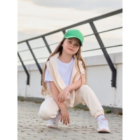 Костюм детский (свитшот, брюки) KAFTAN "Basic line", размер 38 (146-152), цвет бежевый