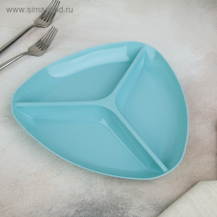 Менажница «Стайл», 24×24×2,5 см, цвет МИКС Менажница «Стайл», 24×24×2,5 см, цвет МИКС