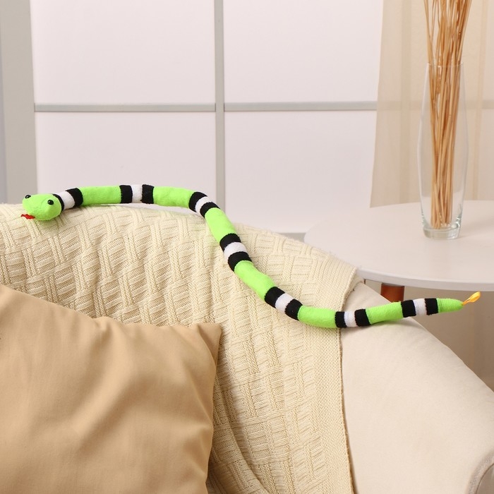 Новый год! Мягкая игрушка &laquo;Змея&raquo;, 70 см, цвет МИКС