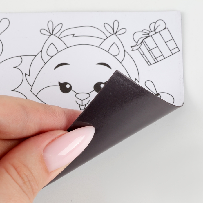 Набор для декорирования магнитов на новый год &laquo;Зимняя сказка&raquo;, новогодний набор для творчества