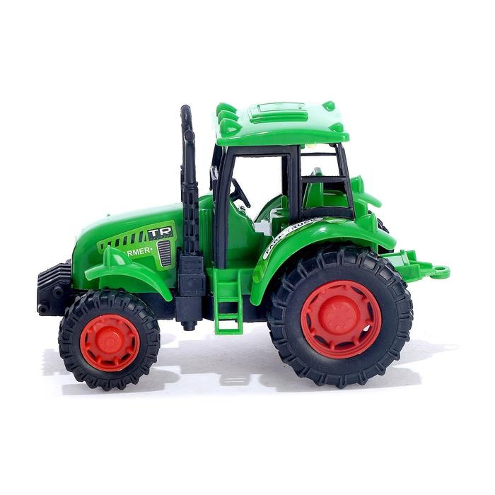 Трактор инерционный &laquo;Фермерский&raquo;, цвета МИКС