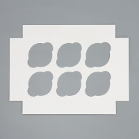 Коробка для капкейков складная с двусторонним нанесением «С Новым годом», 25 х 17 х 10 см, Новый год Коробка для капкейков складная с двусторонним нанесением «С Новым годом», 25 х 17 х 10 см, Новый год