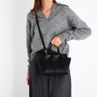 Сумка женская тоут на молнии, цвет чёрный Сумка женская тоут на молнии, цвет чёрный