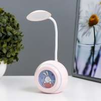 Настольная лампа "Джинни" LED 1Вт USB АКБ МИКС 10х10х27 см RISALUX Настольная лампа "Джинни" LED 1Вт USB АКБ МИКС 10х10х27 см RISALUX