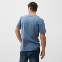 Футболка мужская, цвет серый, размер 52