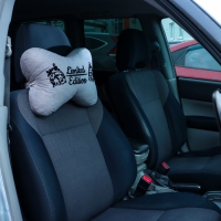 Подушка на подголовник МАТЕХ КОСТОЧКА COMFORT LINE, 38 х 25 х 10 см, серый Подушка на подголовник МАТЕХ КОСТОЧКА COMFORT LINE, 38 х 25 х 10 см, серый