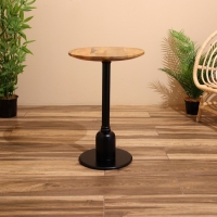 Столик кофейный 40х40х60 см, манговое дерево